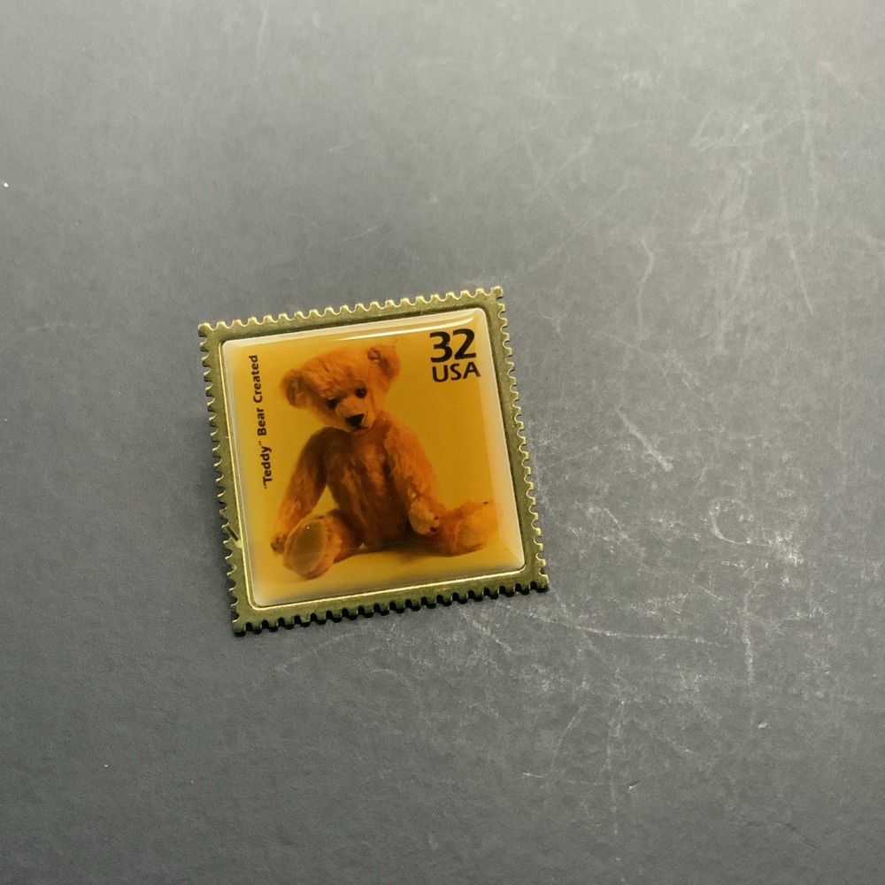 USPS 1998 "Teddy" Bear Created Postage Stamp‎ Celebrate Century Collectible